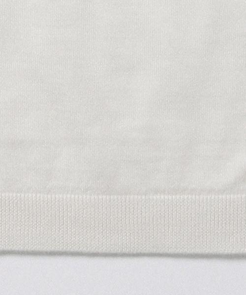 BEAMS BOY(ビームスボーイ)の「LACOSTE / Wool タートルネック SPECIAL(ニット/セーター・レディース・ホワイト/グレー/ネイビー・ONE SIZE)」の9枚目の写真