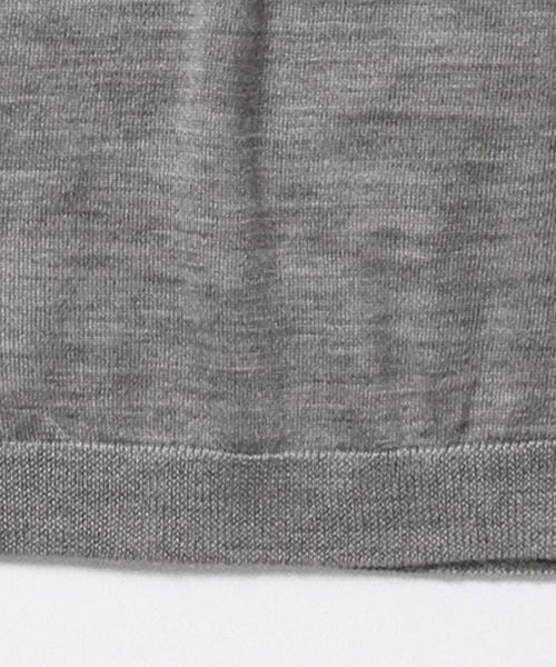 BEAMS BOY(ビームスボーイ)の「LACOSTE / Wool タートルネック SPECIAL(ニット/セーター・レディース・ホワイト/グレー/ネイビー・ONE SIZE)」の6枚目の写真