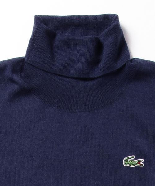 BEAMS BOY(ビームスボーイ)の「LACOSTE / Wool タートルネック SPECIAL(ニット/セーター・レディース・ホワイト/グレー/ネイビー・ONE SIZE)」の18枚目の写真