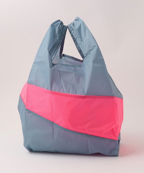 SUSAN BIJL（スーザンベル）の「＜SUSAN BIJL＞ショッピングバッグ L（エコバッグ/サブバッグ・レディース・グレー/ブラック・FREE）」の17枚目の写真