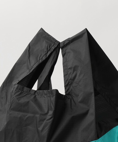 SUSAN BIJL（スーザンベル）の「＜SUSAN BIJL＞ショッピングバッグ L（エコバッグ/サブバッグ・レディース・グレー/ブラック・FREE）」の4枚目の写真