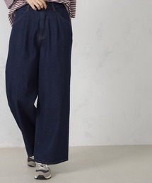 FOUND GOOD | EASYタックデニムワイドP(デニムパンツ)