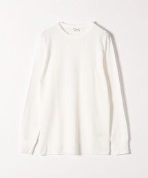 SHIPS any | Healthknit:〈洗濯機可能〉クルーネック ロング スリーブ TEE(Tシャツ/カットソー)