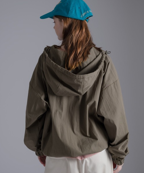 MUHET（ミュエータ）の「ステッチ配色アノラックパーカー