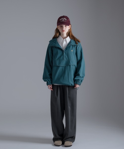 セール】ステッチ配色アノラックパーカー（パーカー）｜MUHET