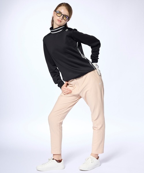 【セール】【marie claire/マリ.クレール】レディース長袖モックネックシャツ 長袖プルオーバー ゴルフ（Tシャツ/カットソー）｜marie claire（マリ・クレール）