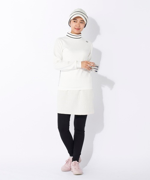 【セール】【marie claire/マリ.クレール】レディース長袖モックネックシャツ 長袖プルオーバー ゴルフ（Tシャツ/カットソー）｜marie claire（マリ・クレール）