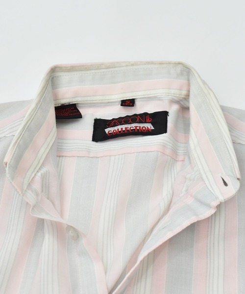 【ヴィンテージ古着】80's SASSON COLLECTION ボタンダウンシャツ(シャツ/ブラウス)|VINTAGE(ヴィンテージ) 【ヴィンテージ古着】80's SASSON COLLECTION ボタンダウンシャツ(シャツ/ブラウス)|VINTAGE(ヴィンテージ)