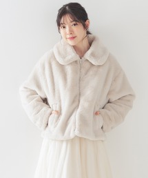 衿付ファーブルゾン