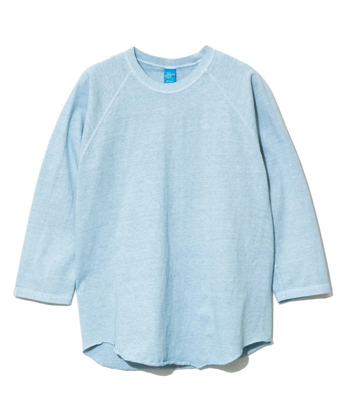 Good On(グッドオン)の「Good On/グッドオン BASEBALL T-SHIRTS(Tシャツ/カットソー・メンズ・ホワイト/コーラルピンク/ブルー系/ブラック系その他2/ブラック/イエロー系その他/ワイン/タン/ライトブルー/ブルー系その他/サーモンピンク/ダークグリーン/ライトイエロー・LARGE/MEDIUM/X-LARGE)」の6枚目の写真