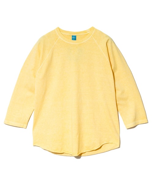 Good On(グッドオン)の「Good On/グッドオン BASEBALL T-SHIRTS(Tシャツ/カットソー・メンズ・ホワイト/コーラルピンク/ブルー系/ブラック系その他2/ブラック/イエロー系その他/ワイン/タン/ライトブルー/ブルー系その他/サーモンピンク/ダークグリーン/ライトイエロー・LARGE/MEDIUM/X-LARGE)」の14枚目の写真