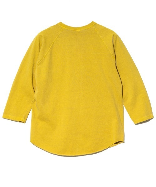 Good On（グッドオン）の「Good On/グッドオン　BASEBALL T-SHIRTS（Tシャツ/カットソー・メンズ・ホワイト/コーラルピンク/ブルー系/ブラック系その他2/ブラック/イエロー系その他/ワイン/タン/ライトブルー/ブルー系その他/サーモンピンク/ダークグリーン/ライトイエロー/マスタード・LARGE/MEDIUM/X-LARGE）」の22枚目の写真