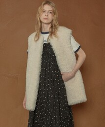 23区（ニジュウサンク）の「23区 フェイクファーベスト（）」 - WEAR