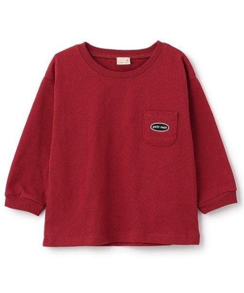 petit main(プティマイン)の「【GOODPRICE】無地長袖Tシャツ(Tシャツ/カットソー・キッズ・ブルー/レッド/ベージュ/オフホワイト/ブラック/ライトピンク・100cm/90cm/80cm/130cm/120cm/110cm)」の16枚目の写真