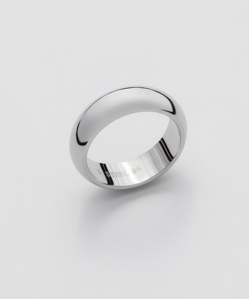 ciite' surgical stainless(シーテサージカルステンレス)の「【 金属アレルギー対応 】 シンプルリング サージカルステンレス(リング・レディース・シルバー/ゴールド・13号/9号/11号/7号/15号)」の7枚目の写真