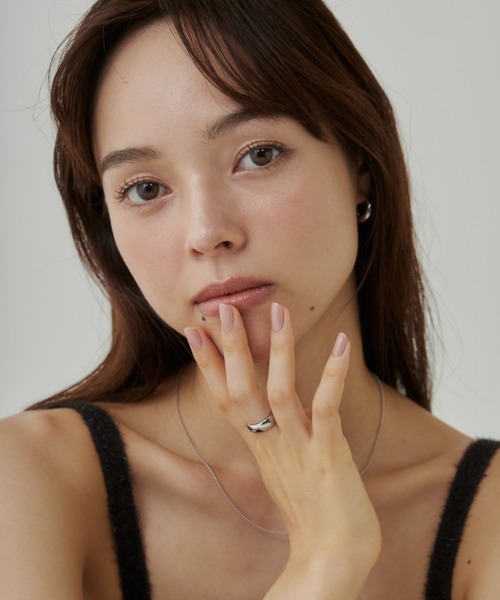 ciite' surgical stainless(シーテサージカルステンレス)の「【 金属アレルギー対応 】 シンプルリング サージカルステンレス(リング・レディース・シルバー/ゴールド・13号/9号/11号/7号/15号)」の9枚目の写真