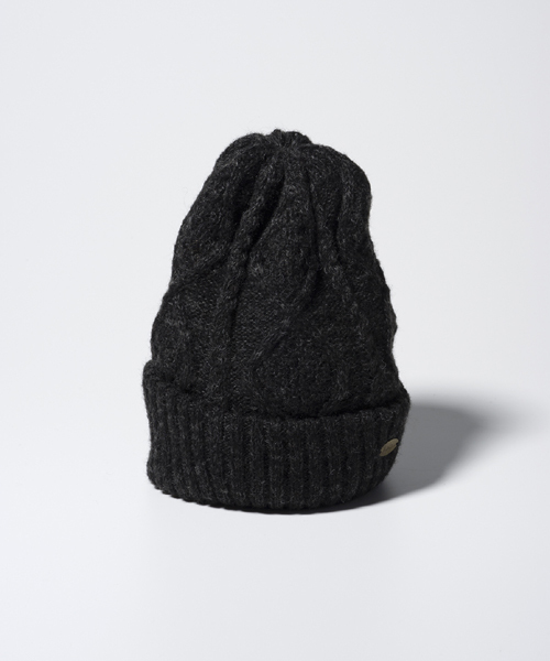 Mighty Shine（マイティシャイン）の「mko4274-Watts Cable Knit Watch ニットワッチ （ニットキャップ/ビーニー・メンズ・グレー/ホワイト/チャコール/ベージュ/ネイビー/ブラック/カーキ・FREE）」の4枚目の写真