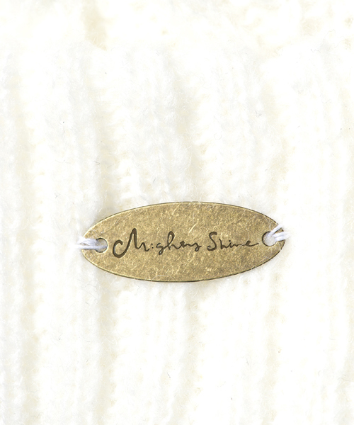 Mighty Shine（マイティシャイン）の「mko4274-Watts Cable Knit Watch ニットワッチ （ニットキャップ/ビーニー・メンズ・グレー/ホワイト/チャコール/ベージュ/ネイビー/ブラック/カーキ・FREE）」の8枚目の写真