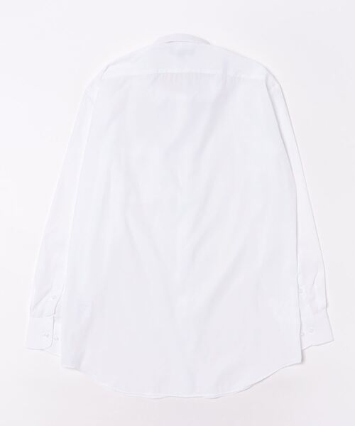 TAKA-Q（タカキュー）の「WEB限定 形態安定 吸水速乾 綿混 スタンダードフィット 長袖 ビジネス ドレス ワイシャツ メンズ 5枚セット MIX（ビジネスシャツ・メンズ・ホワイト・首回り45cm-裄丈82cm/首回り45cm-裄丈86cm/首回り43cm-裄丈86cm/首回り37cm-裄丈80cm/首回り39cm-裄丈80cm/首回り39cm-裄丈84cm/首回り41cm-裄丈82cm/首回り41cm-裄丈86cm/首回り43cm-裄丈82cm）」の2枚目の写真