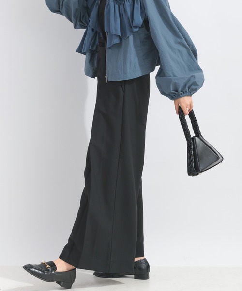 PICCIN(ピッチン)の「【低身長さん向け】タックワイドパンツ(その他パンツ・レディース・チャコールグレー/オフホワイト/ブラック・M/S)」の14枚目の写真