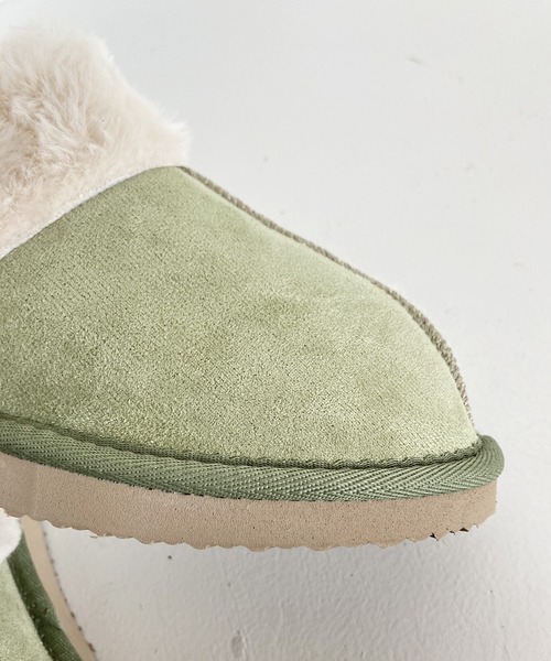 ORiental TRaffic（オリエンタルトラフィック）の「ファールームシューズ G-0010（ルームシューズ/スリッパ・レディース・ベージュ/ピンク/グレー/グリーン・S/LL/L/M）」の6枚目の写真