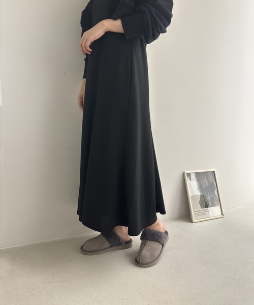 ORiental TRaffic（オリエンタルトラフィック）の「ファールームシューズ G-0010（ルームシューズ/スリッパ・レディース・ベージュ/ピンク/グレー/グリーン・S/LL/L/M）」の19枚目の写真