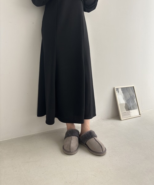 ORiental TRaffic（オリエンタルトラフィック）の「ファールームシューズ G-0010（ルームシューズ/スリッパ・レディース・ベージュ/ピンク/グレー/グリーン・S/LL/L/M）」の20枚目の写真