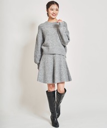 31 Sons de mode | ビジュー付きニットセットアップ(ワンピース)