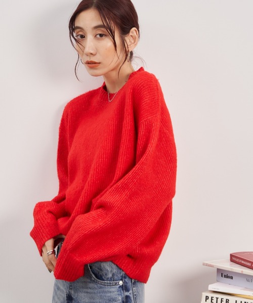 Auntie Rosa Holiday（アンティローザホリデー）の「起毛片畦オーバー