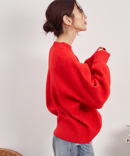 Auntie Rosa Holiday（アンティローザホリデー）の「起毛片畦オーバー