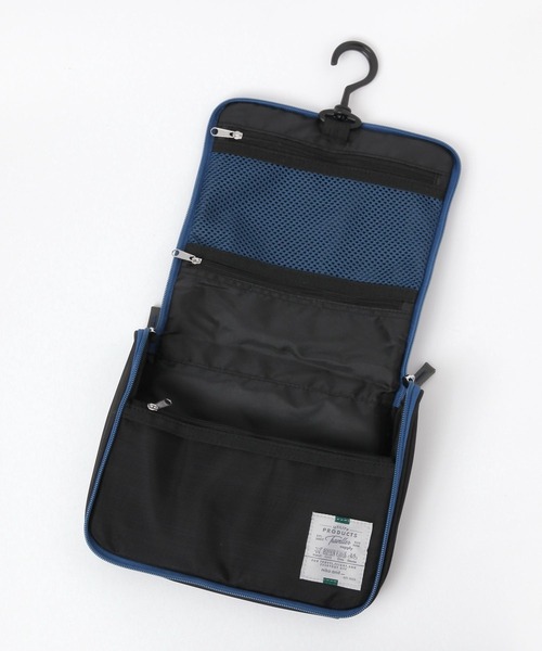 niko and...（ニコアンド）の「オリジナルニコロゴハンギングポーチ（トラベルグッズ・レディース・アイボリー/ブラック・XX-SMALL）」の6枚目の写真