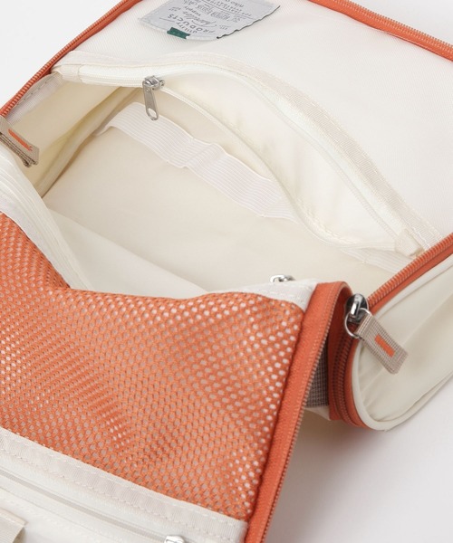 niko and...（ニコアンド）の「オリジナルニコロゴハンギングポーチ（トラベルグッズ・レディース・アイボリー/ブラック・XX-SMALL）」の16枚目の写真