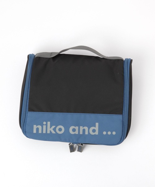 niko and...（ニコアンド）の「オリジナルニコロゴハンギングポーチ（トラベルグッズ・レディース・アイボリー/ブラック・XX-SMALL）」の21枚目の写真