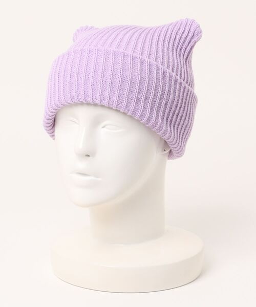improves(インプローブス)の「猫耳 ニットキャップ(ニットキャップ/ビーニー・レディース・ライトピンク/ブラック/ベージュ/ミント/ラベンダー/グレー・FREE)」の5枚目の写真