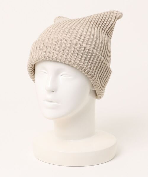 improves(インプローブス)の「猫耳 ニットキャップ(ニットキャップ/ビーニー・レディース・ライトピンク/ブラック/ベージュ/ミント/ラベンダー/グレー・FREE)」の4枚目の写真
