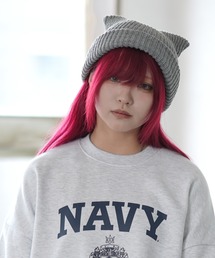 improves（インプローブス）の「猫耳 ニットキャップ（ニットキャップ/ビーニー）」