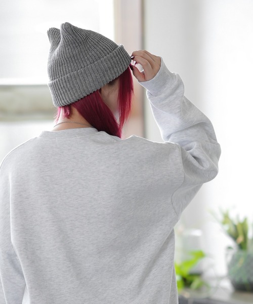 improves(インプローブス)の「猫耳 ニットキャップ(ニットキャップ/ビーニー・レディース・ライトピンク/ブラック/ベージュ/ミント/ラベンダー/グレー・FREE)」の16枚目の写真