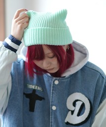 improves（インプローブス）の「猫耳 ニットキャップ（ニットキャップ/ビーニー）」