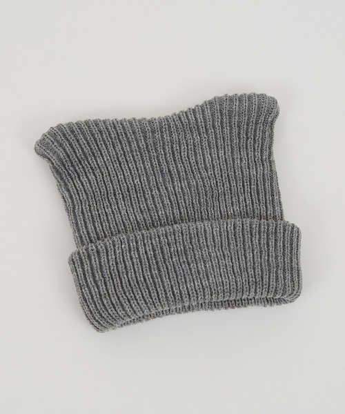 improves(インプローブス)の「猫耳 ニットキャップ(ニットキャップ/ビーニー・レディース・ライトピンク/ブラック/ベージュ/ミント/ラベンダー/グレー・FREE)」の10枚目の写真