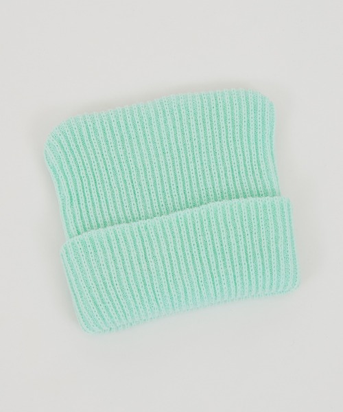 improves(インプローブス)の「猫耳 ニットキャップ(ニットキャップ/ビーニー・レディース・ライトピンク/ブラック/ベージュ/ミント/ラベンダー/グレー・FREE)」の11枚目の写真