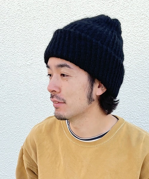 送料無料 いくらから セール】モヘア ニット帽（ニットキャップ/ビーニー）｜polcadot 帽子