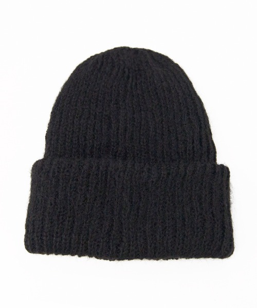セール】モヘア ニット帽（ニットキャップ/ビーニー）｜polcadot