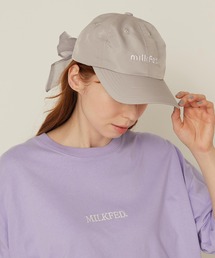 MILKFED.（ミルクフェド）の「BACK RIBBON CAP（キャップ）」