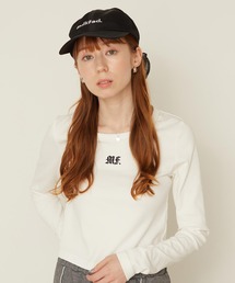 MILKFED. | BACK RIBBON CAP(キャップ)