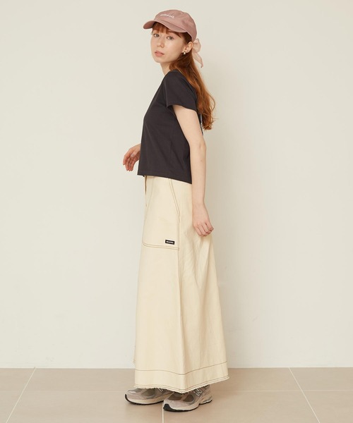 MILKFED.（ミルクフェド）の「BACK RIBBON CAP（キャップ・レディース・グレー/ブラック/ライトピンク・ONE SIZE）」の19枚目の写真