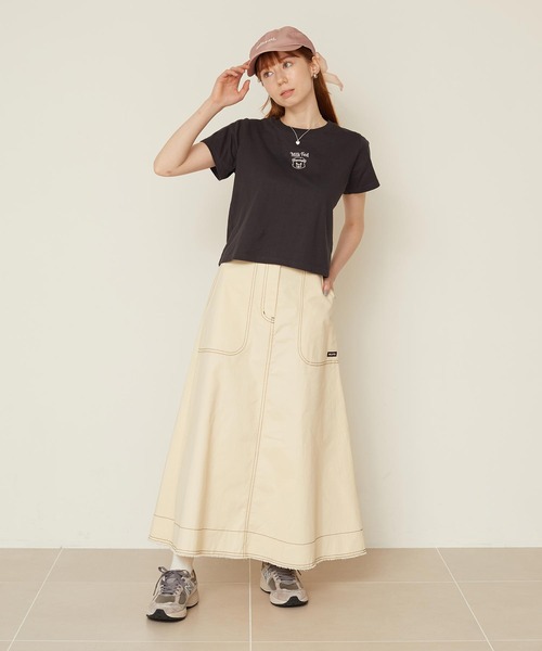 MILKFED.（ミルクフェド）の「BACK RIBBON CAP（キャップ・レディース・グレー/ブラック/ライトピンク・ONE SIZE）」の20枚目の写真