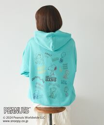 【PEANUTS】プリントパーカー