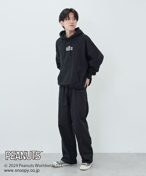 PEANUTS(ピーナッツ)の「【PEANUTS】プリントパーカー(パーカー・レディース・ブルーグリーン/ブラック/ホワイト系その他・M/XL/L)」の18枚目の写真