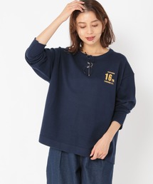 12ゲージアソートカレッジロゴプルオーバー