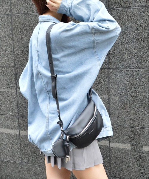 &soiree(アンドソワレ)の「【&soiree】オーバーサイズデニムジャケット(CP)(デニムジャケット・レディース・ブルー・FREE)」の15枚目の写真